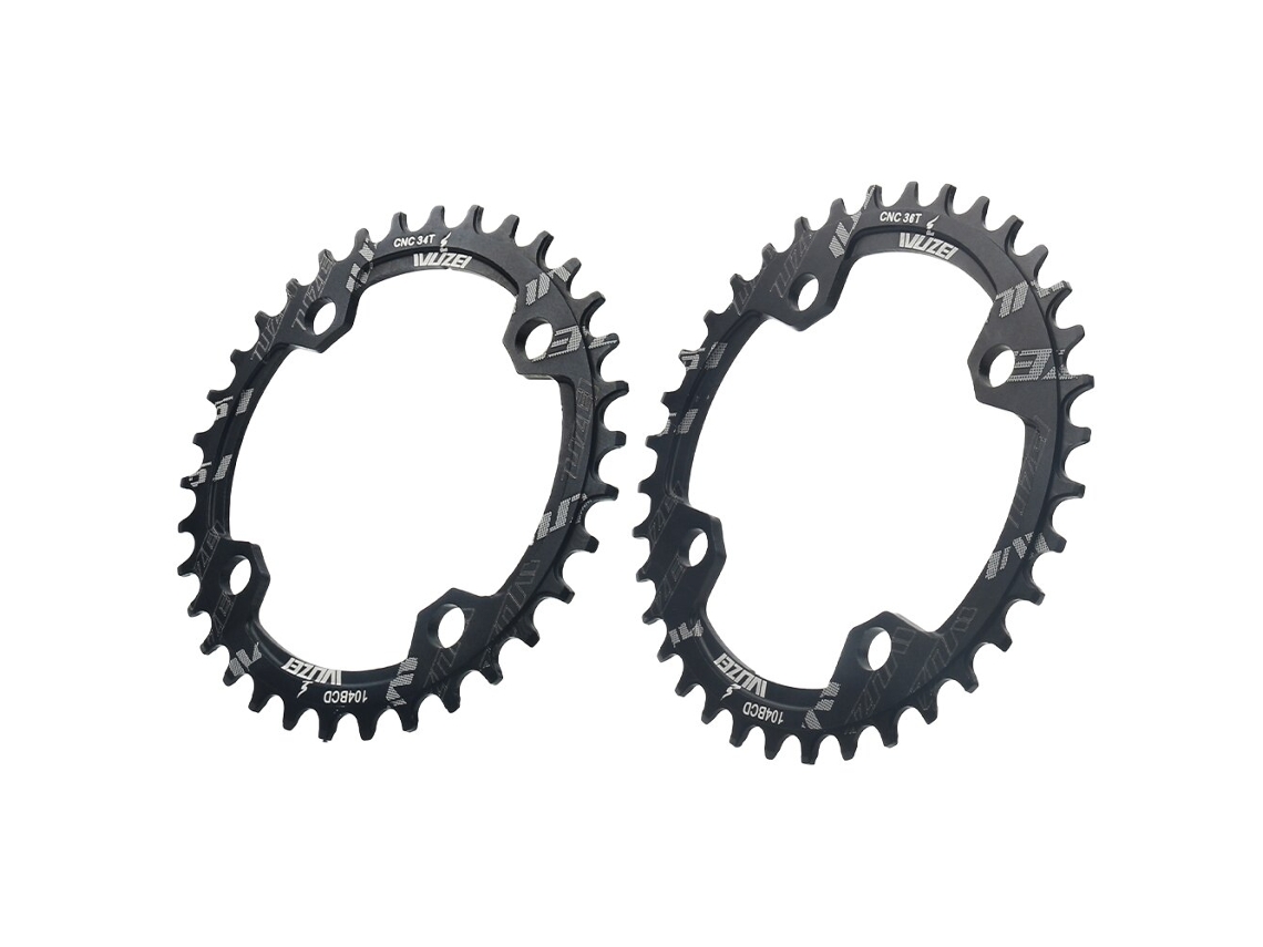 Peças Para Bicicleta Com Coroa Estreita E Larga Wuzei Mtb 104bcd 34t E 36tvayotoy