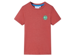 T-shirt De Criança Cor Paprika 104
