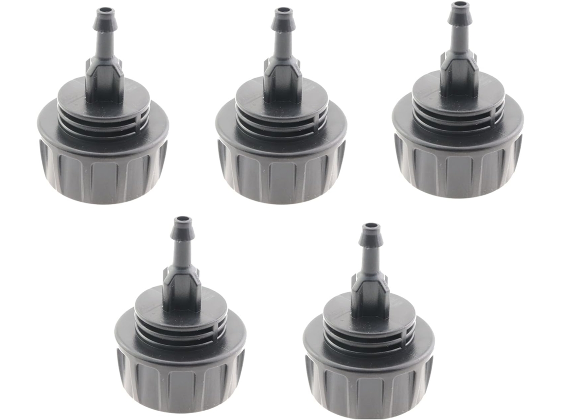 Conjunto De 5 Conectores Para Dispositivo Irrigação Com Rosca 1,85