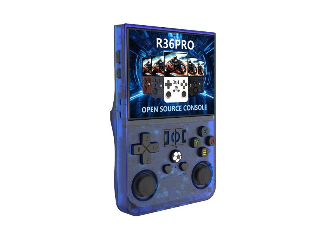 Consola de Jogos Portátil R36pro com Tela de 3.5 Polegadas, Sistema Linux e 21000+ Jogos XIAOMOYU