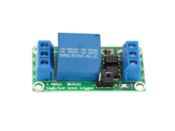 Laxiscreed Módulo De Relé Com Optocrossador Para Um Canal, Pack De 5, Compatível Com 5v