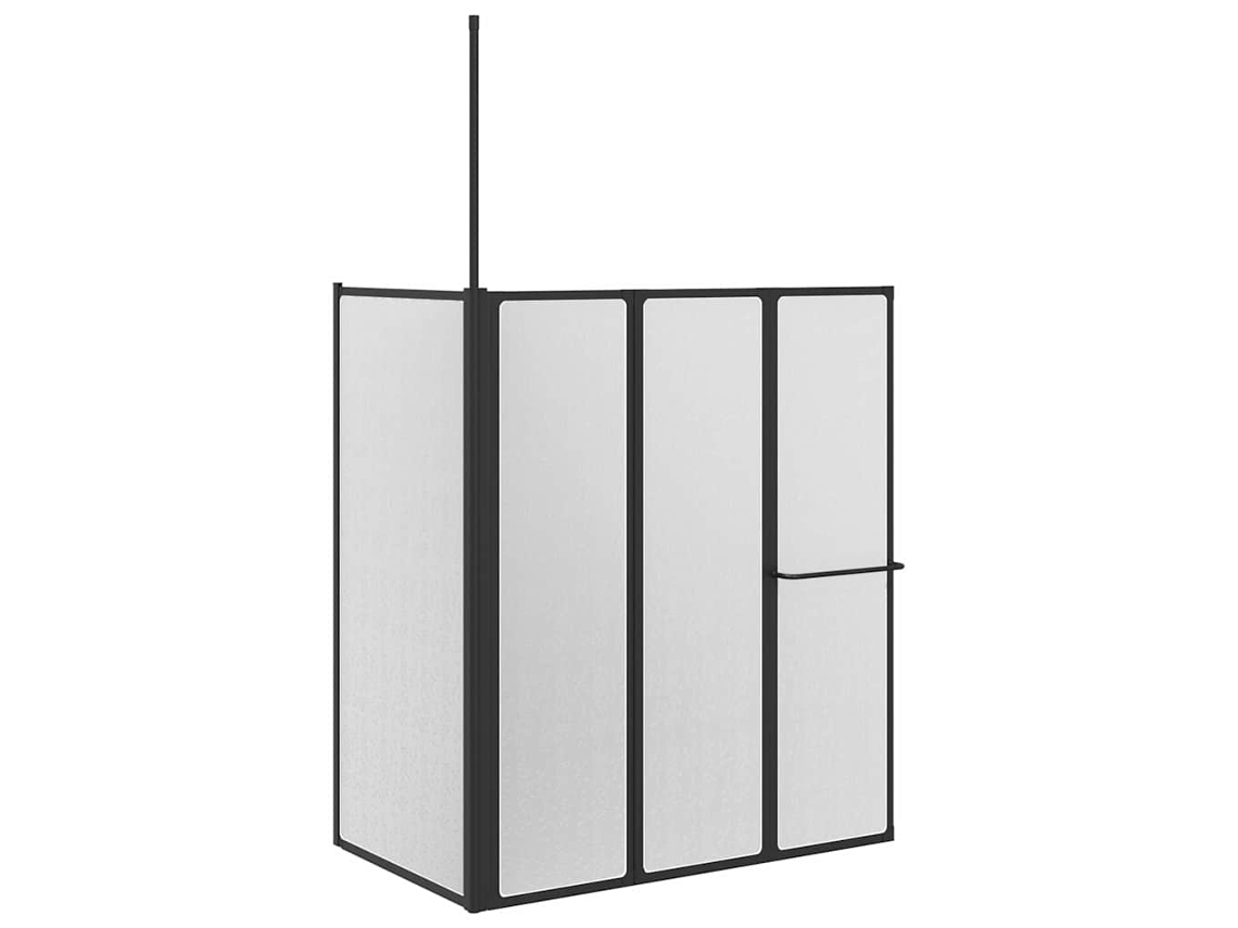 Protetor de Chuveiro Branco 120 x 70 x 137 cm Alumínio MAISON EXCLUSIVE