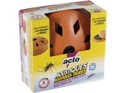 Difusor De Terracota Com Espirais Repelente De Mosquitos E Mosquitos Tigre Acto