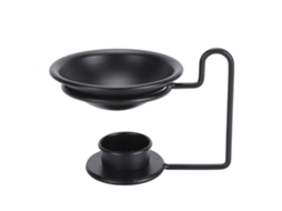 Aquecedor De Cera Decorativo Com Suporte Para Óleo Essencial