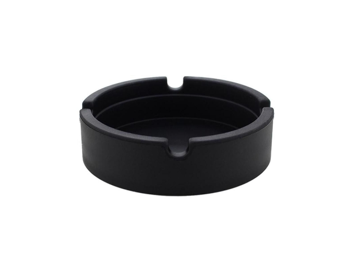 Prateleira de Paletes de Cinzas Macias de Silicone Portátil Anti-Queima Porta-Cigarro Cinzeiro Ecológico Presente