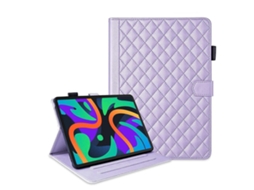 Capa De Couro Com Estampa De Losangos Para Tablet Lenovo Tab M11 / Xiaoxin Pad 11 2024