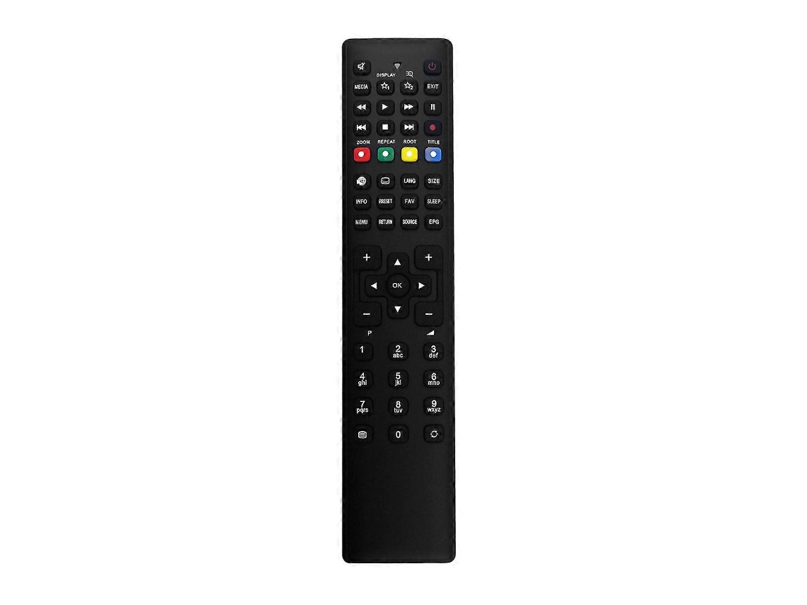 Controle Remoto Rc1208 De Substituição Para Tvs Medion Md 30297, Md20255, Md20294, Md21080, Md21106, Md21131, Md21161, Md21189 E Md21166.