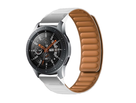 Bracelete Pulseira Magnética de Forte Conexão para Xiaomi Mi Watch 1.39 Branco