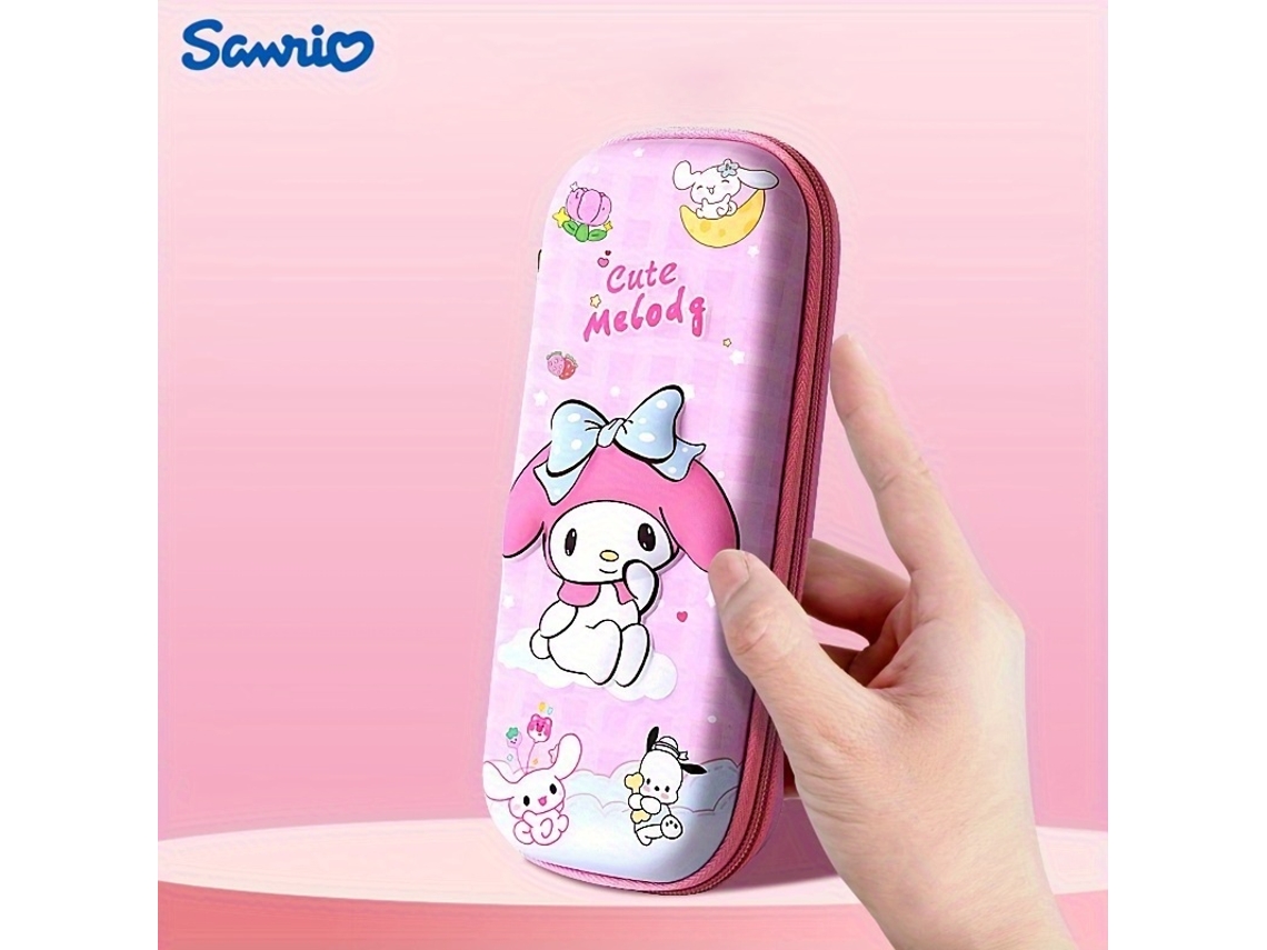 Estojo para Lápis, Grande Capacidade, Resistente, Couro, Desenho Animado, Escolar, Escritório AQUAFORGE