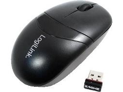 Rato LOGILINK ID0069 (Wireless - Casual - 1000 dpi - Preto)