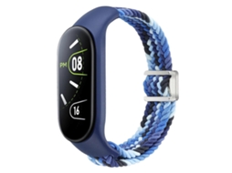 Xdfind Capa, Compatível Com Relógio Pulseira Integrada Trançada E Fecho Magnético Para Xiaomi Mi Band 7/ 6/ 5/ 4/ 3, Perfil Elegante