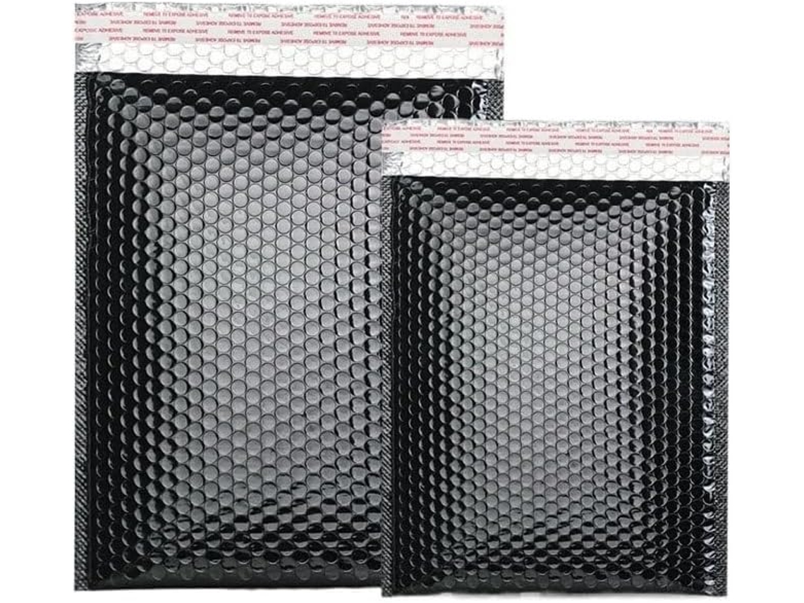 Sacos De Expedição Envelopes Postais Laser Argentées, 50 Peças, Sac Courrier Étanche, À Bulles Rembourrées,