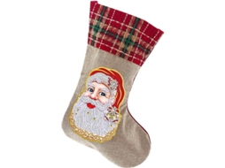 Calcetines Navideños Diy Pintura Diamante 5d Para Decoración Navideña Regalo Niño