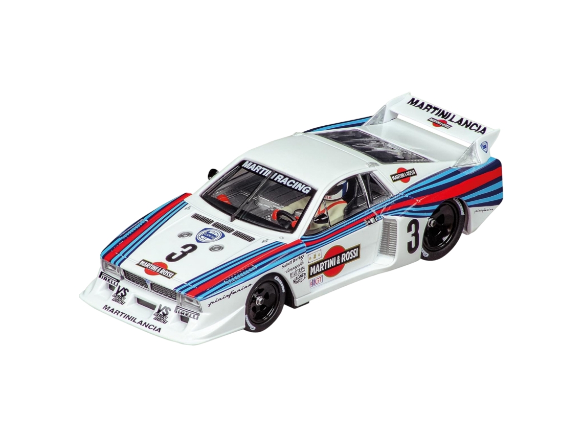 CARRERA Lancia Beta Montecarlo Turbo No.3 Equipa Lancia Martini Racing 1/32 Daytona 1981 Branco / Azul