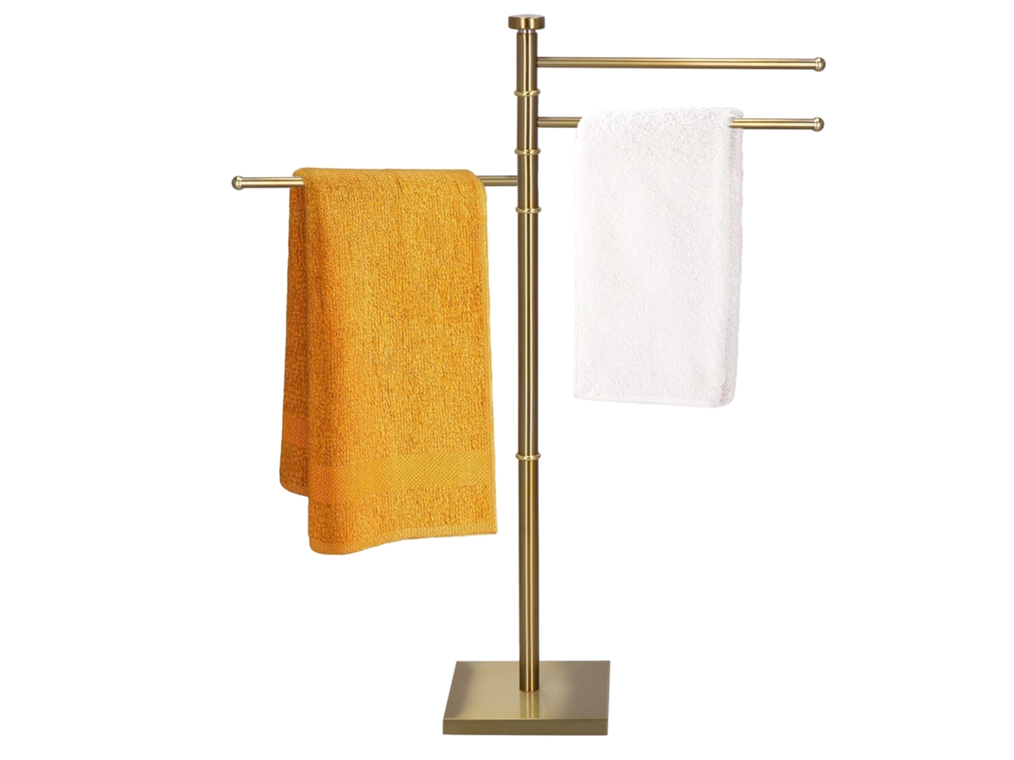 Suporte para Toalhas com 3 Barras Móveis 86 Cm SPRINGOS