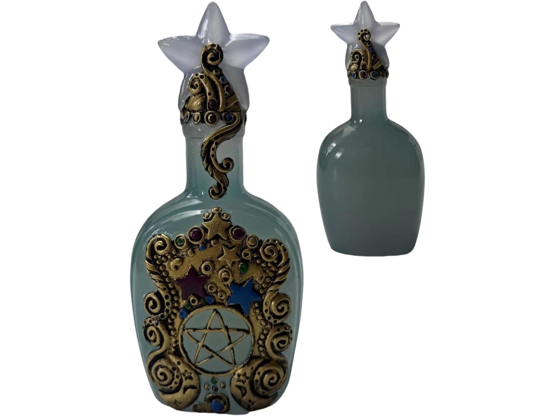 Frascos Retrô Frasco De Perfume Antigo, Decoração Estética Em Resina Para Sala De Estar, Bibliotec Gokoco