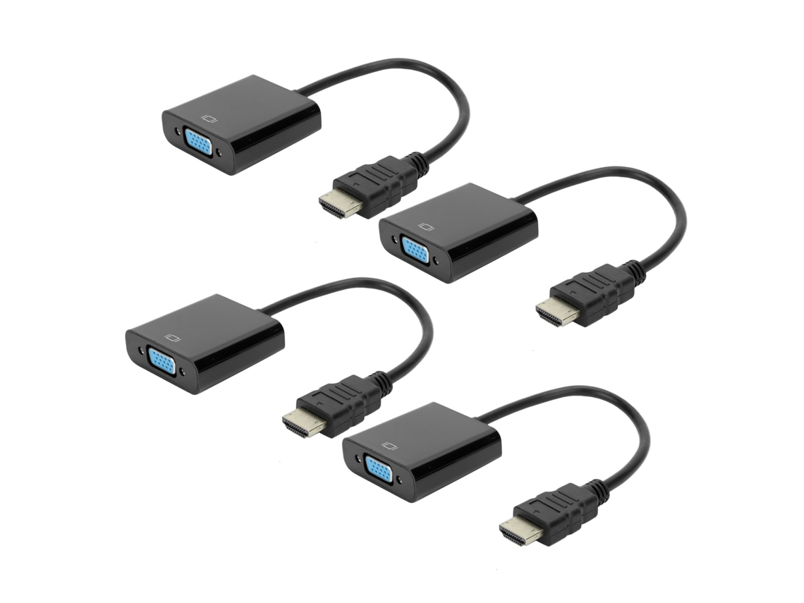 Adaptador HDMI Lurelia Cabo para VGA, 1920x1080, 1080p, 1080i, 720p, compatível com PS3