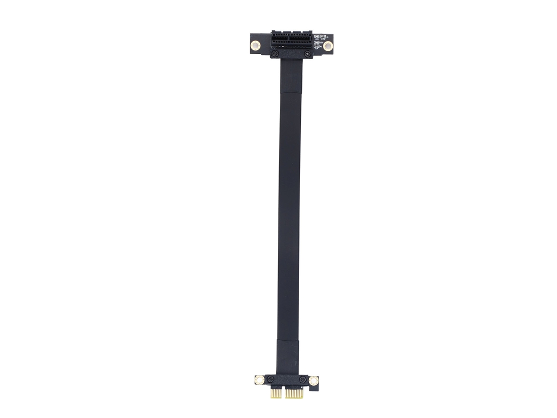Cabo de Extensão Pcie 3.0 1x para 1x 90 Graus 8gbps 20cm para Placa de Vídeo