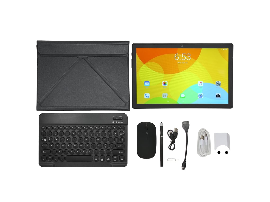 Tablet De 10,1 Polegadas 2 Em 1 Com Teclado Para Android 11 Other