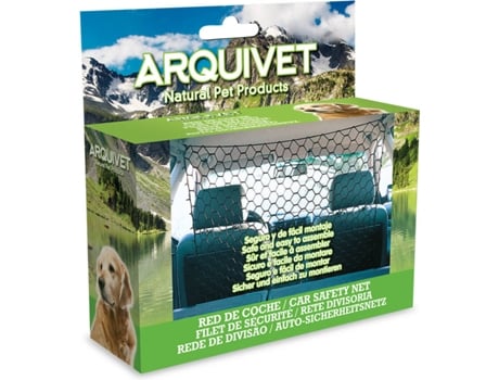 Redes de Proteção para Cães ARQUIVET Carro (Preto - 100x100 cm - Nylon)