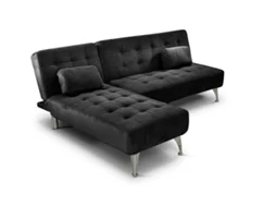 Sofá-Cama Chaise Longue Xs 198Cm Preto
