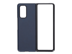 Mali capa de Couro para Xiaomi Mix Fold Tela Dobrável Abs Proteção Completa Smartphone Azul