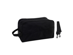 Mochila Ginástica 600d Oxford Impermeável com Bolso Molhado Preta