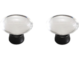 Puxadores Para Gavetas De Cômoda, 2 Peças, Três Cores, Furo Único, Cristal, Alça Para Porta De Guarda Roupa, Armário