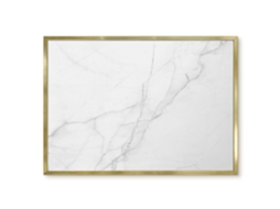 Magnetic Board Bamboo Pattern For The Living Room Espelharte (70x50 Cm)