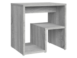 Bed Cabinet, Bed Cabinets Vidaxl Cinzeto Madeira Processada (n/a)