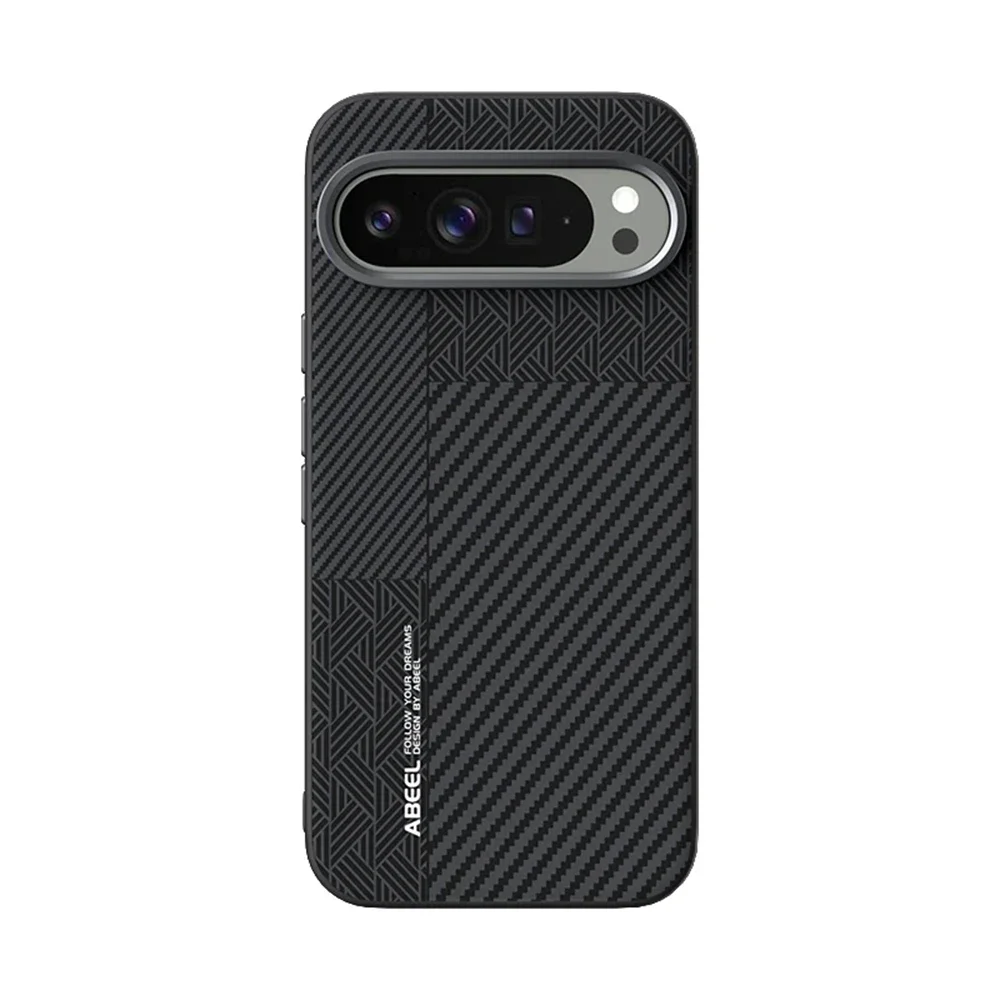 (preto, Google Pixel 9) Capa Para Celular Resistente A Arranhões Com Proteção Integrada Para Carregamento Sem Fio Magnético.