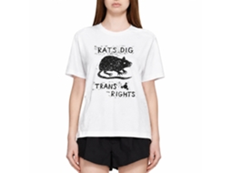 Rockinstone Rats Dig Trans Rights Koda June T-shirt Unique Designer Style