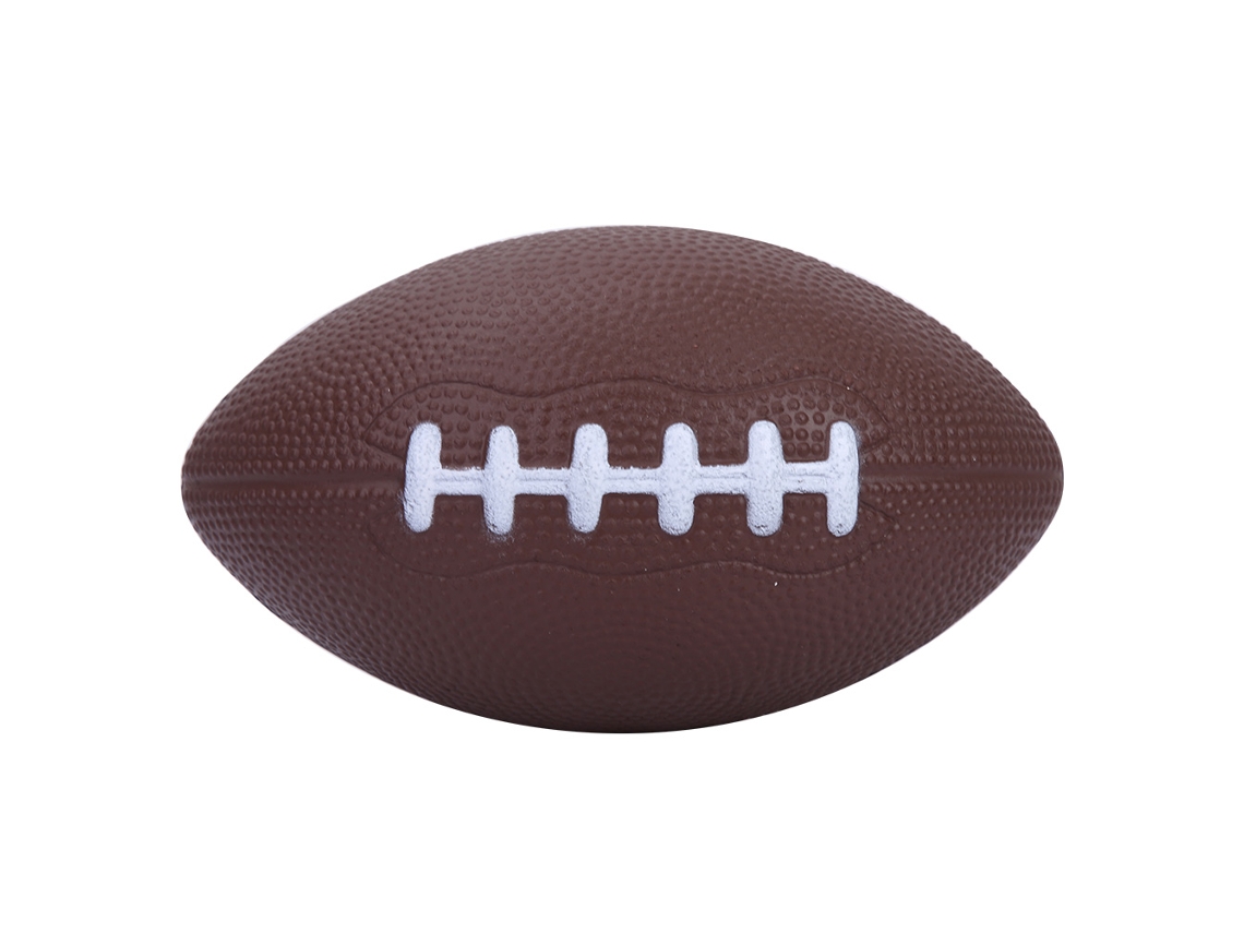 Acessório de treino para futebol americano e rugby, tamanho 1 em PU, para uso interno e externo.