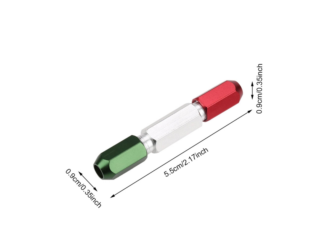 Laxiscreed Tirante De Alumínio Com Duas Pontas Para Medição Go/no-go, 1-2 Mm