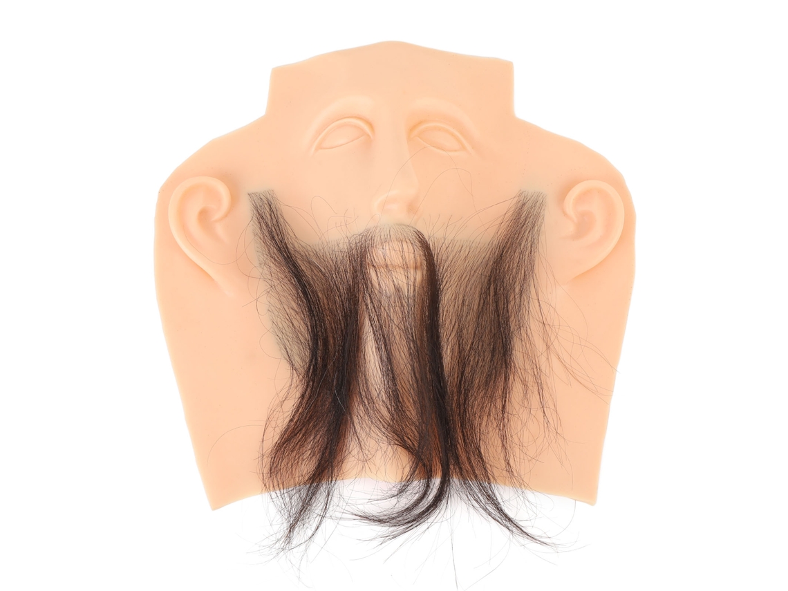 Bigote E Barba Artificial Para Homens - Alta Simulação
