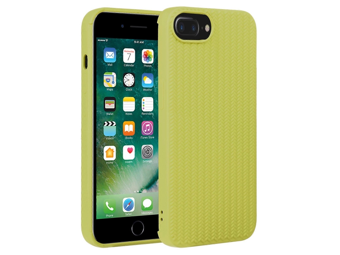 Capa De Celular Com Textura De Trama Para Iphone 7 Plus/8 Plus