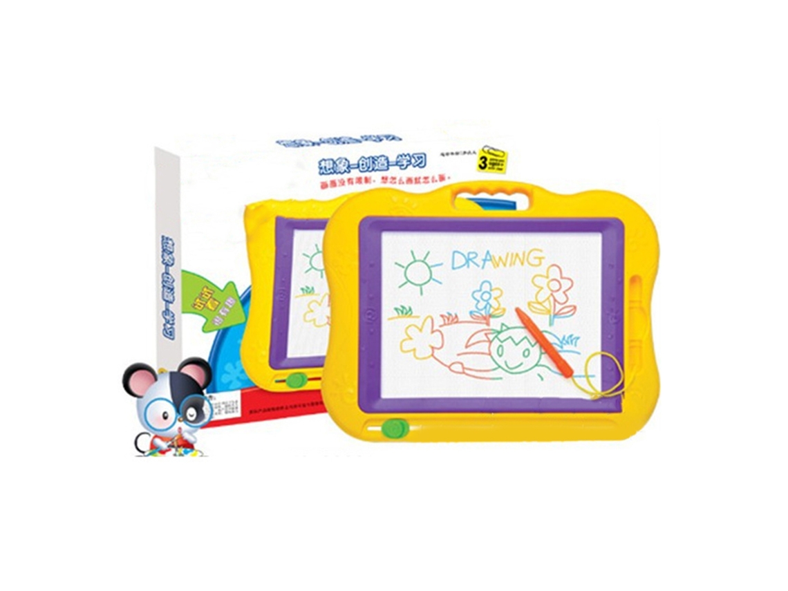 Rebe-quadro De Desenho Magnético Grande Para Crianças, Pizarra Para Doodle E Pintura Reciclável Colorida Para Bebês E Crianças Pequenas