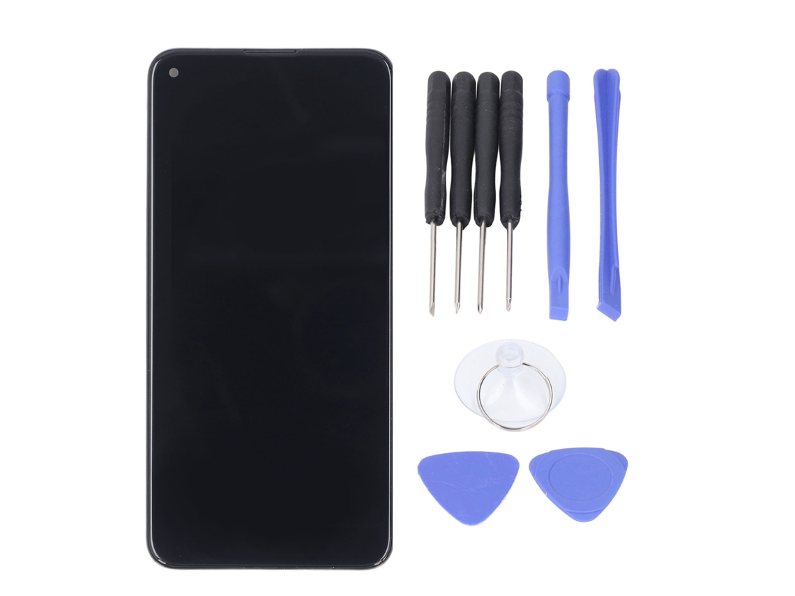 Montagem de Tela para Google Pixel 4a 5G Sem Impressão Digital EOOCOO