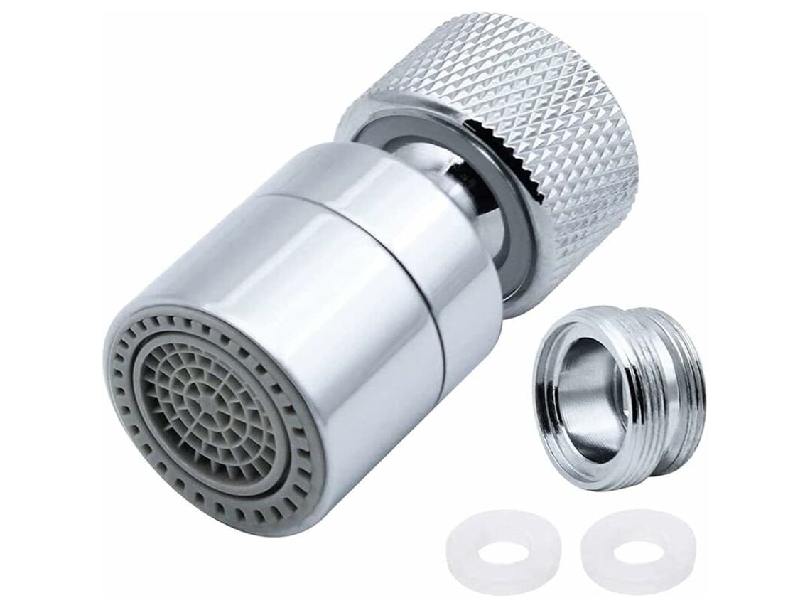 Arejador De Torneira Giratório 360° Em Latão Com 2 Posições Ajuste, Filtro Borbulhador Para Cozinha Adaptador Bico Torneiras Ros Aquaforge