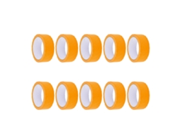 10 Peças De Fita Masking De Papel Com Adesão Forte Fita De Pintura Laranja Para Decoração De Casa Pintura