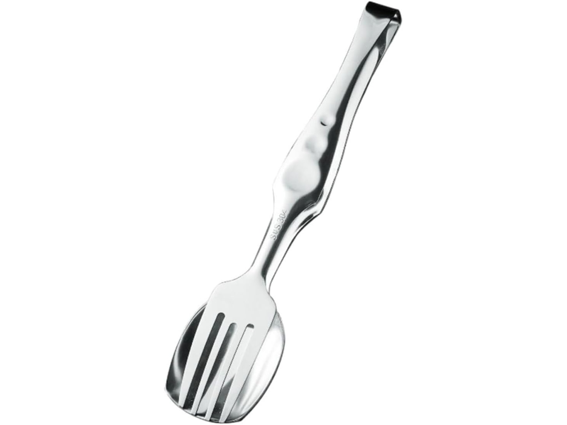 Pinça Para Churrasco Gatuida Em Aço Inoxidável, Multiuso, Com Cabo Antiderrapante Para Grelhar, Refeições Ao Ar Livre
