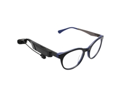 Óculos de grau inteligentes com Bluetooth UV400, áudio estéreo semi-fio, óculos de sol com fones de ouvido para música, unissex, azul.