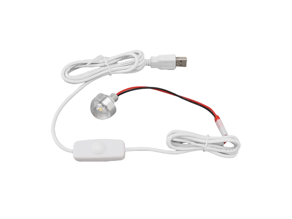 Rebe-foco Mini Led Usb 5v Regulável Para Mostradores De Joias Decoração Interior Gabinetes