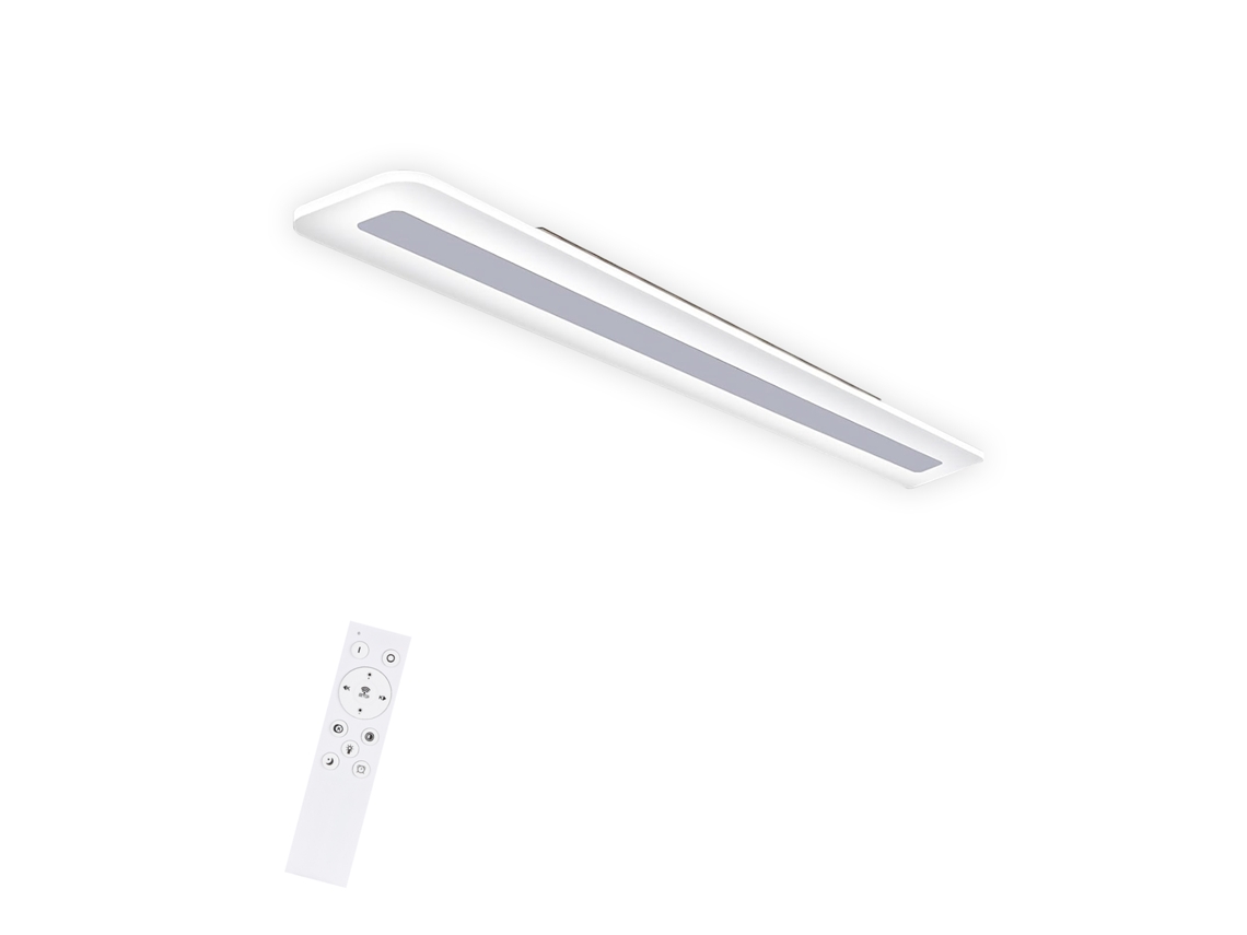 Regulável Led Luz de Teto com Controle Remoto 60Cm 23W Escritório Corredor Moderna Sala Estar Quarto Branco Cozinha Sala Estudo NETTLIFE
