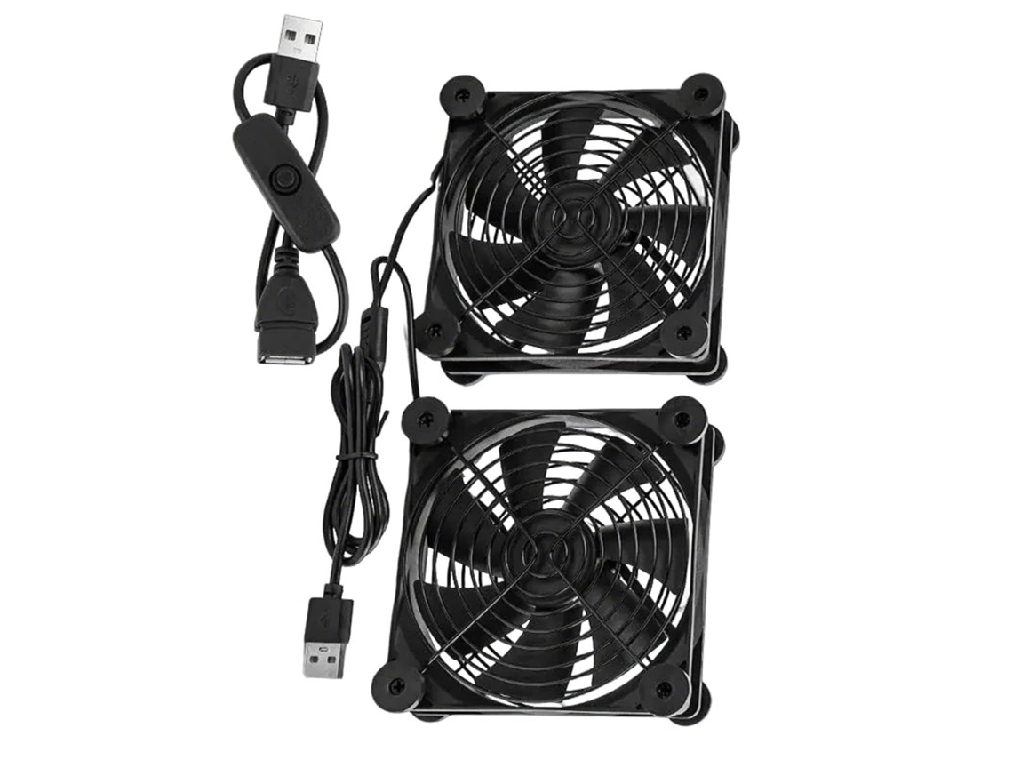 Ventoinha Usb Eficiente de 120 Mm Compatível com Roteadores e Servidores de Rede. SFUSHOS