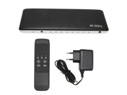 Interruptor Hdmi 2.0 Com Suporte A 4k 60hz E Hdcp 2.2