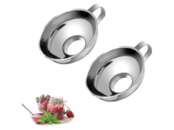 Funis De Aço Inoxidável Para Geleias Com Boca Larga Ideal Para Potes De Alimentos E Recipientes Cozinha Presente