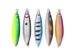 Plastic Fish-shaped Hard Bait (anti-snagging, Anti-weed) 5-piece Set 5 Colors 6cm/7.2g
