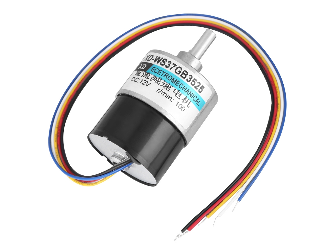 Motor Dc Sem Escova 12v 7w com Redução