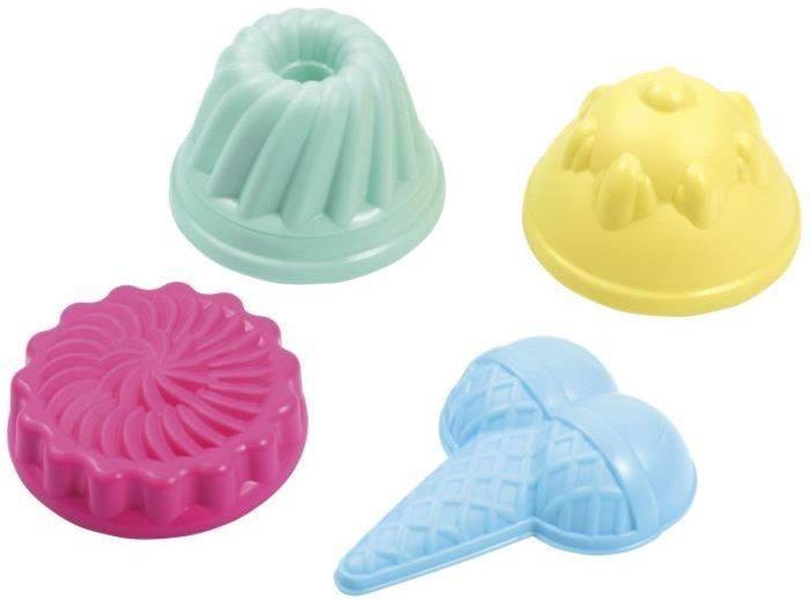Conjunto de 4 Brinquedos de Praia ECOIFFIER